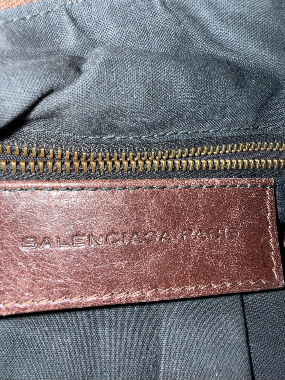 Balenciaga Arena Classic Dark Brown Leather Crossbody Bag Full set - Picture 3 of 6